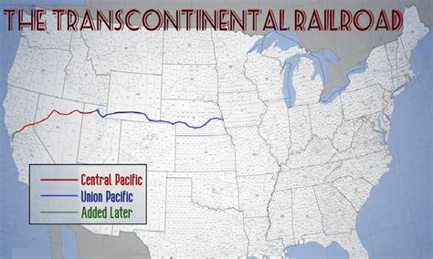 The Iron Trail to Progress: Exploring the Transcontinental Railroad in APUSH Definition