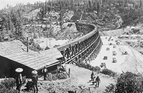 Transcontinental Railroad Built By Chinese