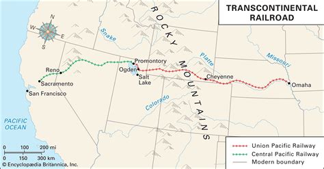 Transcontinental Railroad Def