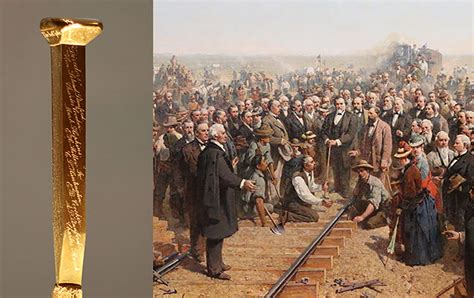 Transcontinental Railroad Last Spike