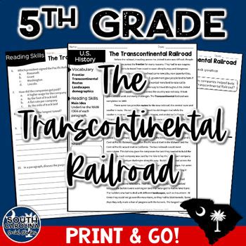 Transcontinental Railroad Video 5th Grade