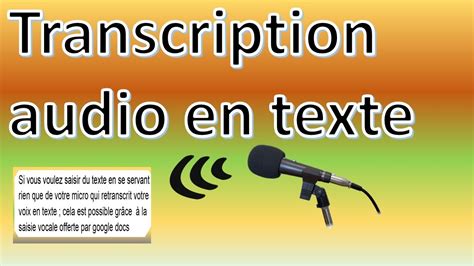 Télécharger Transcriber retranscrire un fichier audio en texte écrit