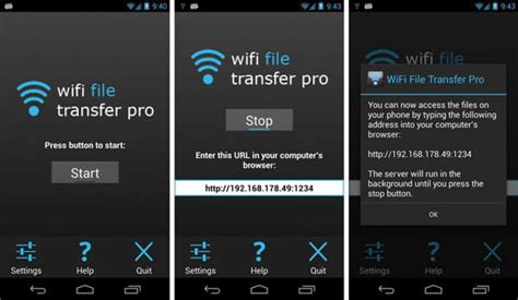 Transfer Files via Wi-Fi to Your Android Phone