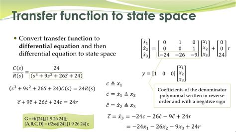 Transform Transfer Functions to State Space with our Online Calculator