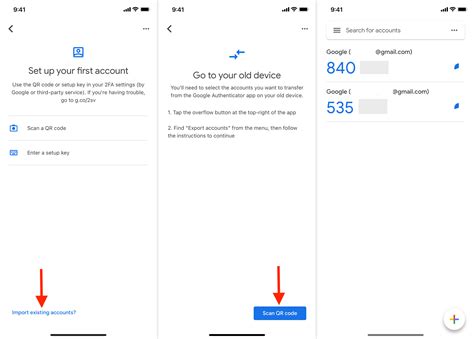 Transfer Google Authenticator Codes Between iPhones