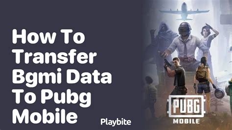 Transfer PUBG Mobile Data to BGMI by July 9