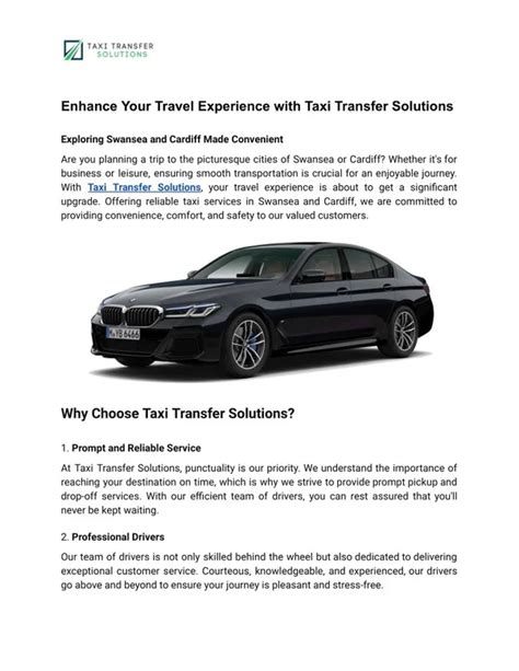 Transfer Travel Experience