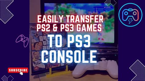 Transfer Using Your PS3