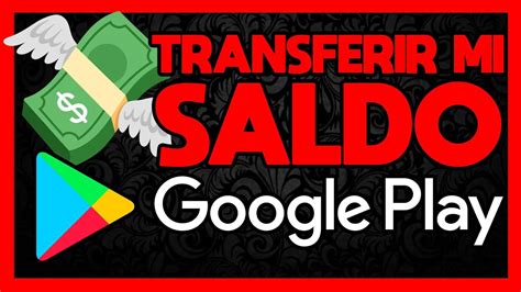 Transfer saldo Google Play