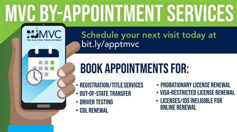 Transform Your License Renewal Experience NJ MVC Appointments Redefined