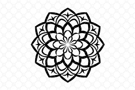 Transform Your Projects with this Amazing Mandala Border SVG!