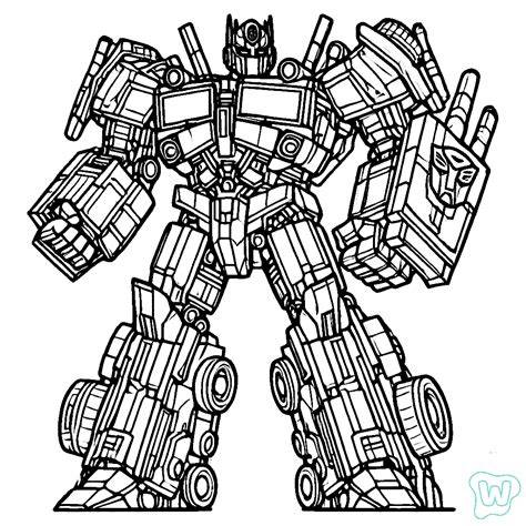 Transformers 4 Coloring Pages