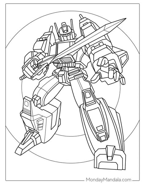 Transformers Coloring Pics