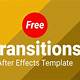 Transition After Effects Template Free