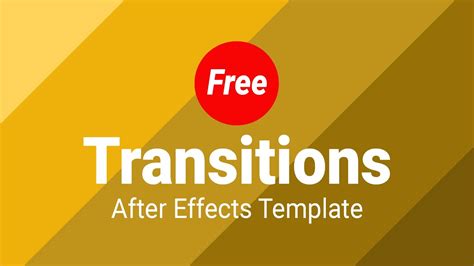 Transition After Effects Template Free