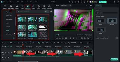 Transitions and Effects Free Video Editing Software