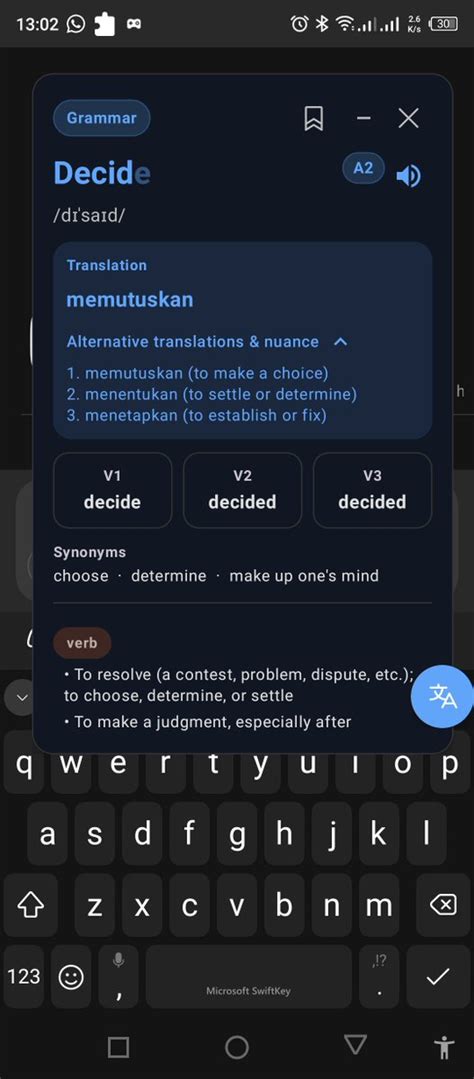 Translate Seleksi Teks