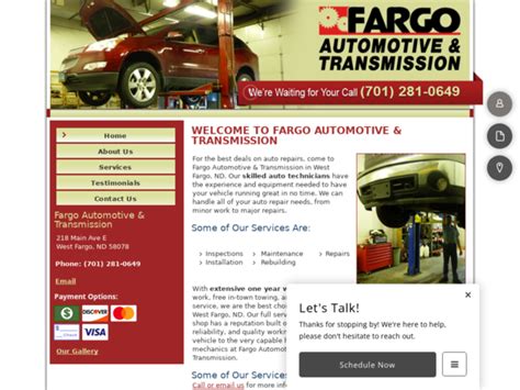 Transmission problems in Fargo