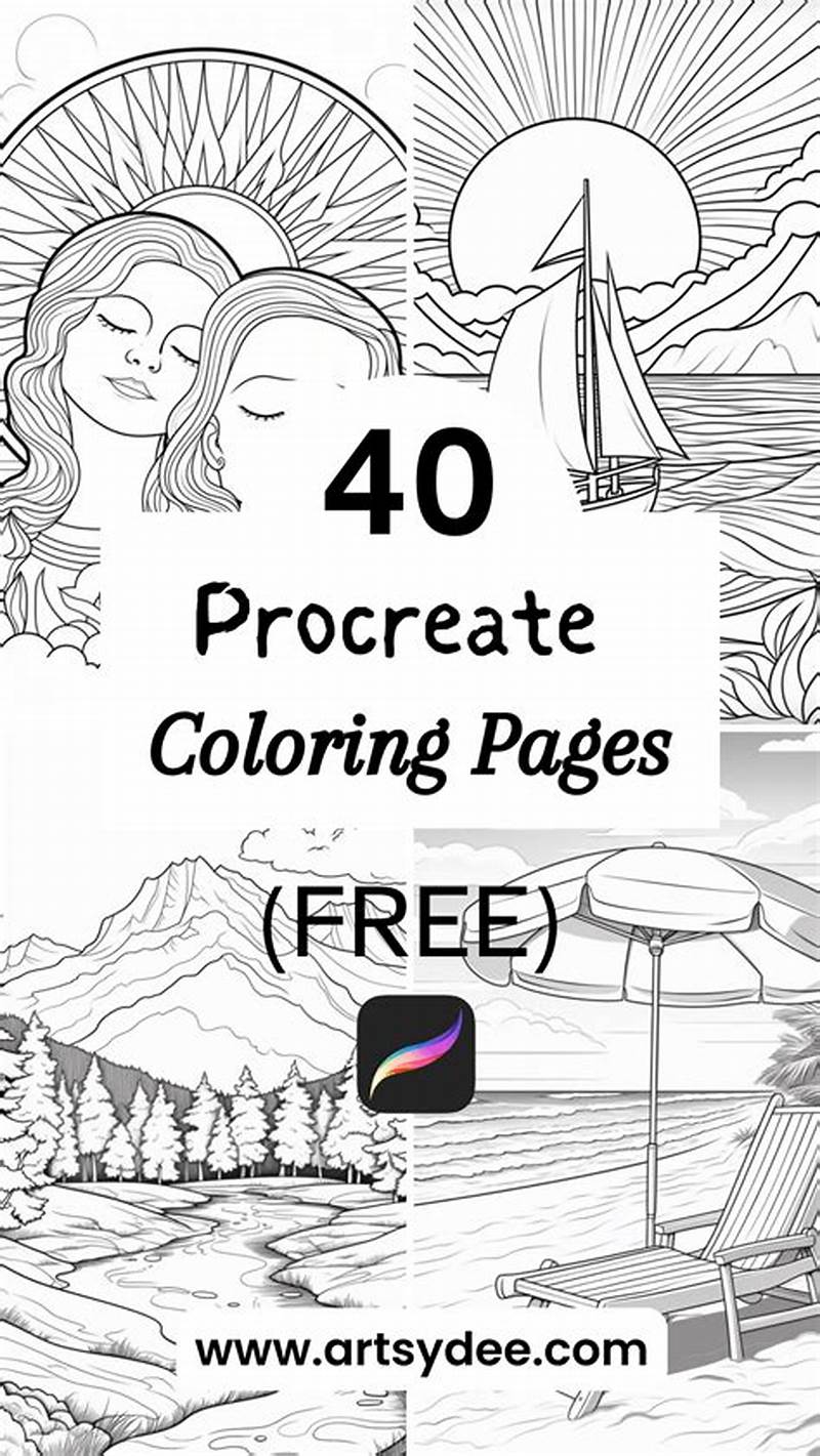 Transparent Coloring Pages For Procreate