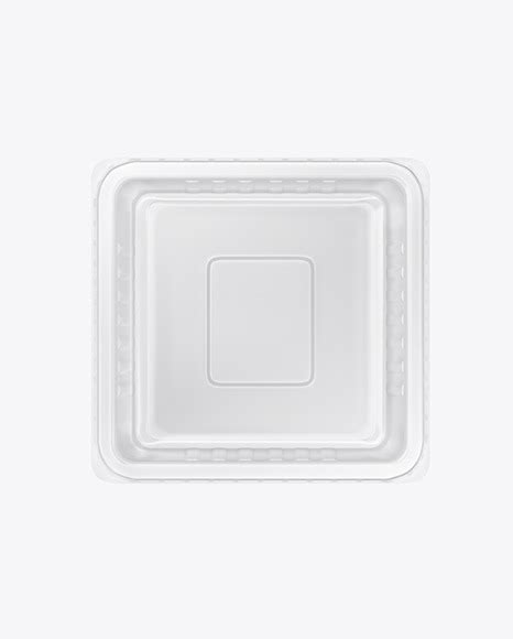 Transparent Tray Mockup