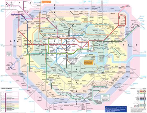 Transit For London (TFL) has just released an updated map of the London