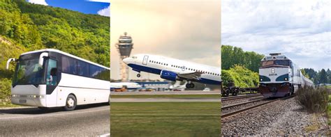 Transportation Options Between the Sites