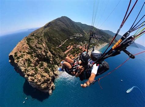 Trapani paragliding flight