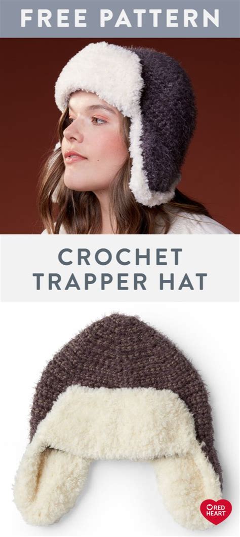 Trapper Hat Crochet Pattern