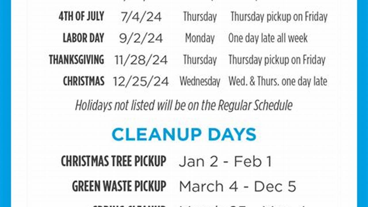 Trash Collection Labor Day 2025