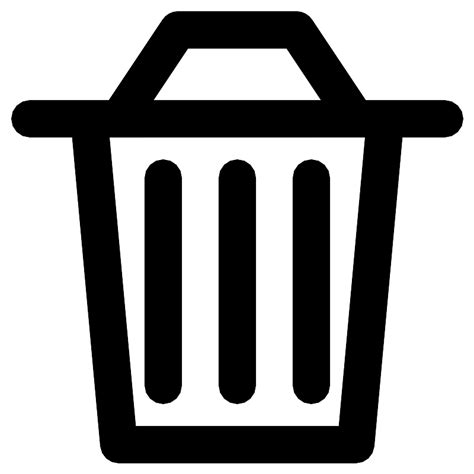 Revamp Your Waste Management: Get Stunning Trash Can SVG Icons!