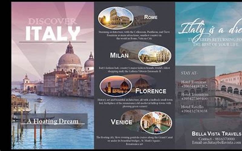 Travel Brochure Pdf Italy