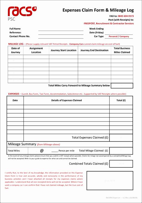 Travel Expense Form FREE DOWNLOAD Aashe
