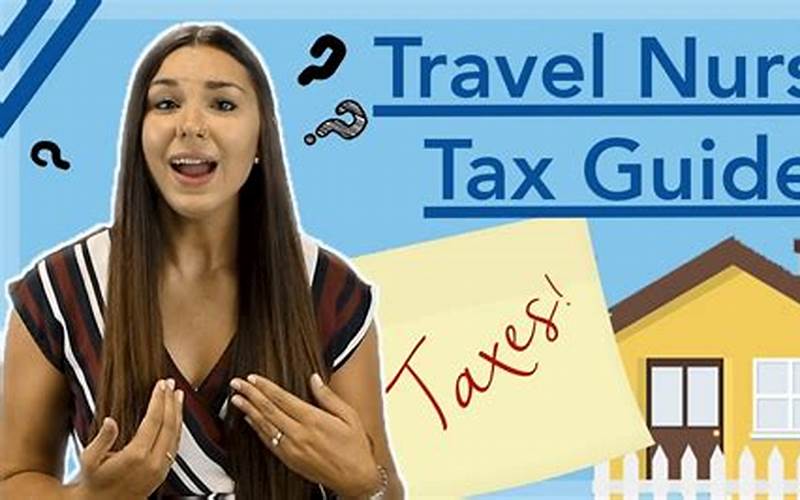 Travel Nurse Taxes