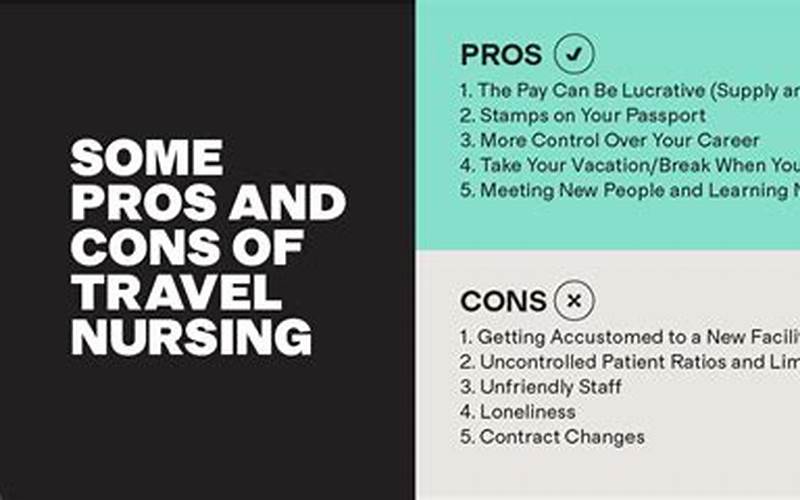 Travel Nursing Pros And Cons