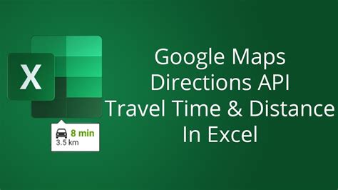 Travel Time Google Maps