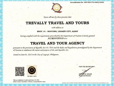 Travel Accreditation