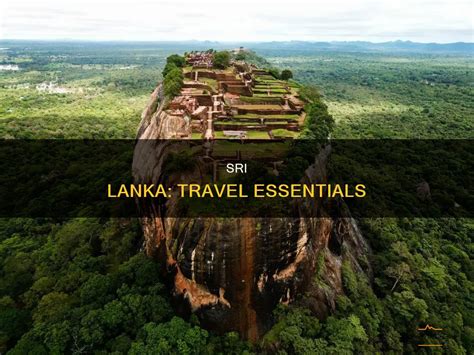 Travel Essentials Sri Lanka