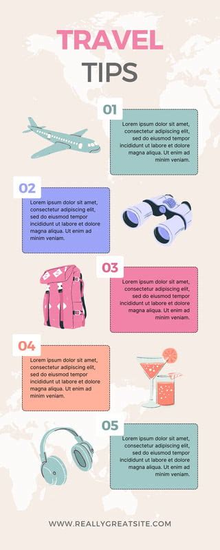 Travel Tips Infographic