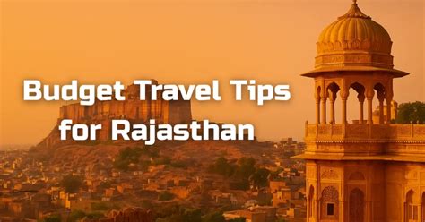 Travel Tips Rajasthan