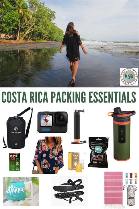 Travel essentials Costa Rica