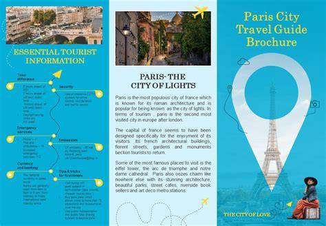 Travel guide explaining to tourists