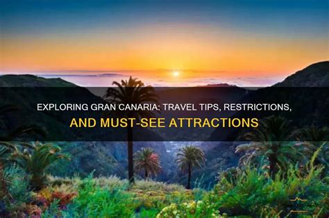 Travel tips Gran Canaria