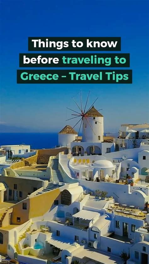 Travel tips Greece