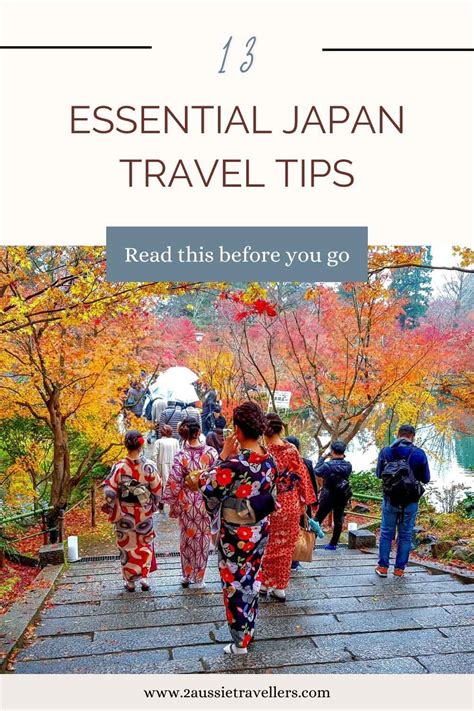 Travel tips Japan