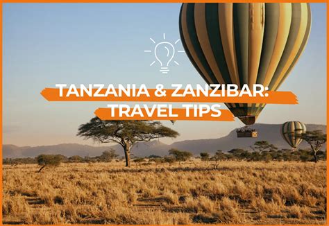 Travel tips Tanzania