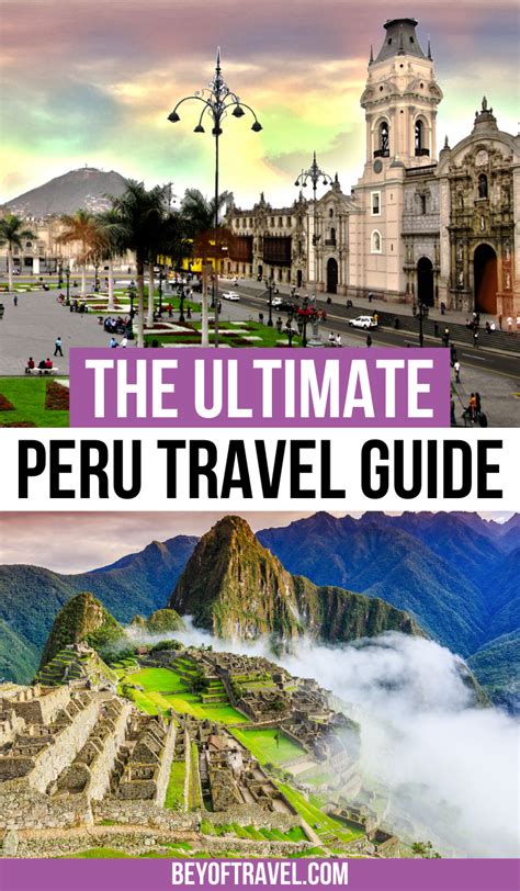 Traveler Tips Peru