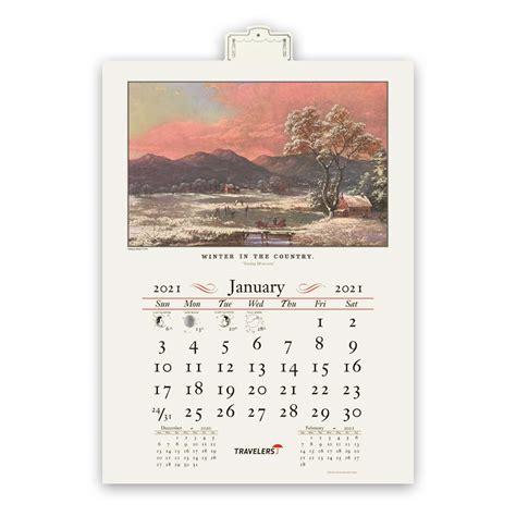 Travelers Calendar