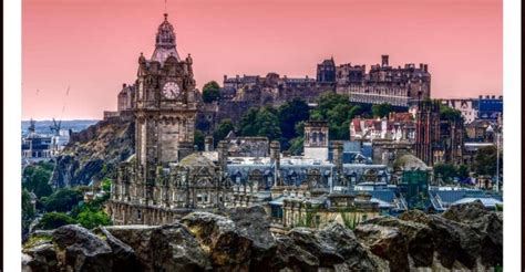Travelers Enjoy Edinburgh