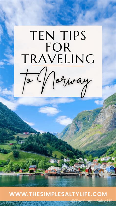 Traveling tips for Norway