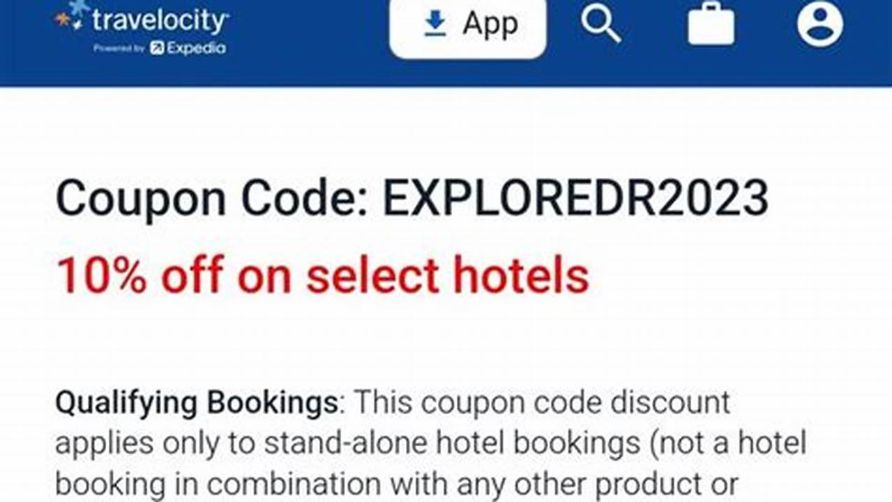 Travelocity Discount Code 2024